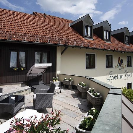 Hotel Garni Zum Gockl Унтерфёринг Экстерьер фото
