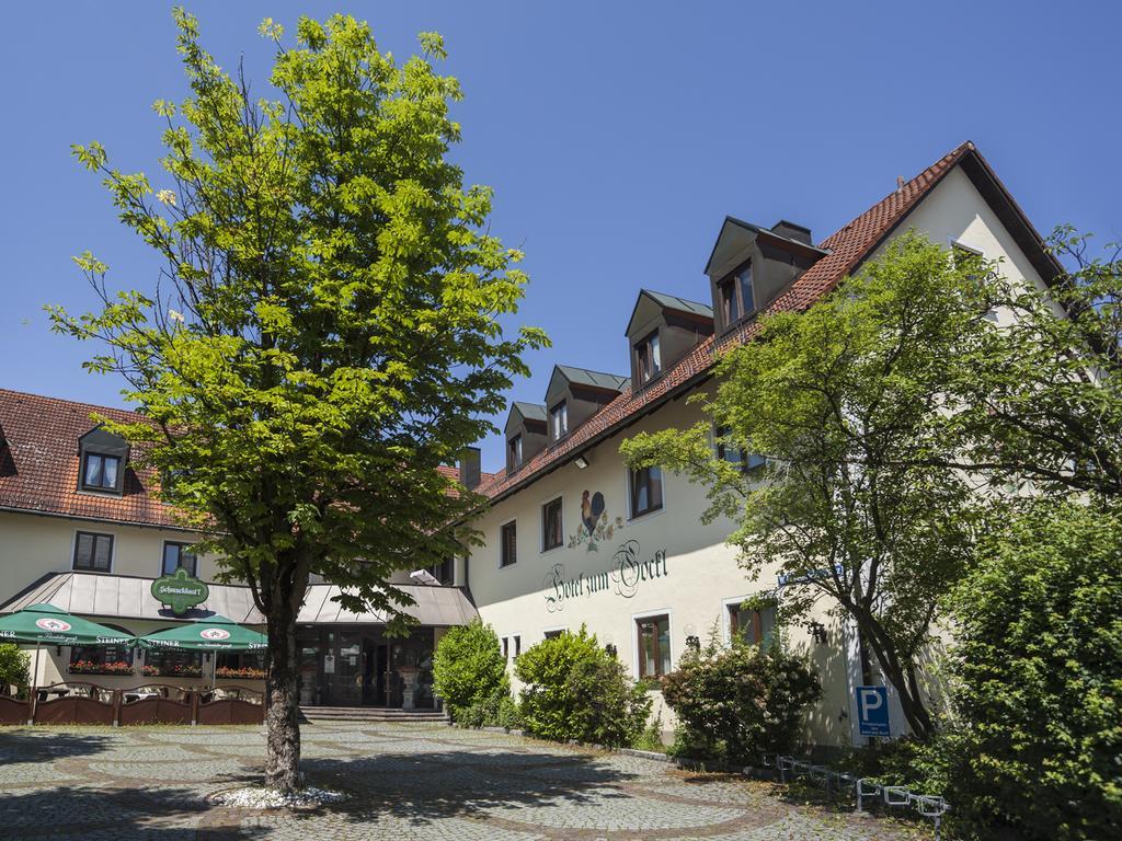 Hotel Garni Zum Gockl Унтерфёринг Экстерьер фото